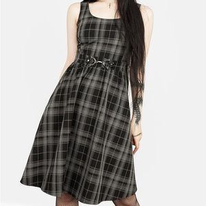 Disturbia Bittersweet Check Dress